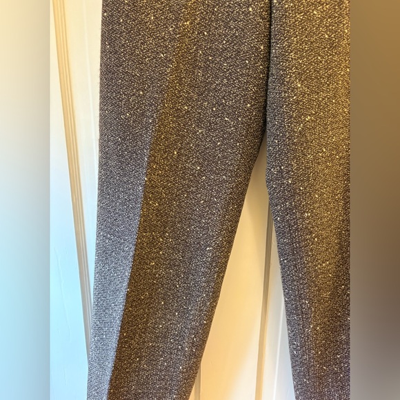 Ann Taylor Brown and Tan Tweed Pants 4P - Picture 2 of 7